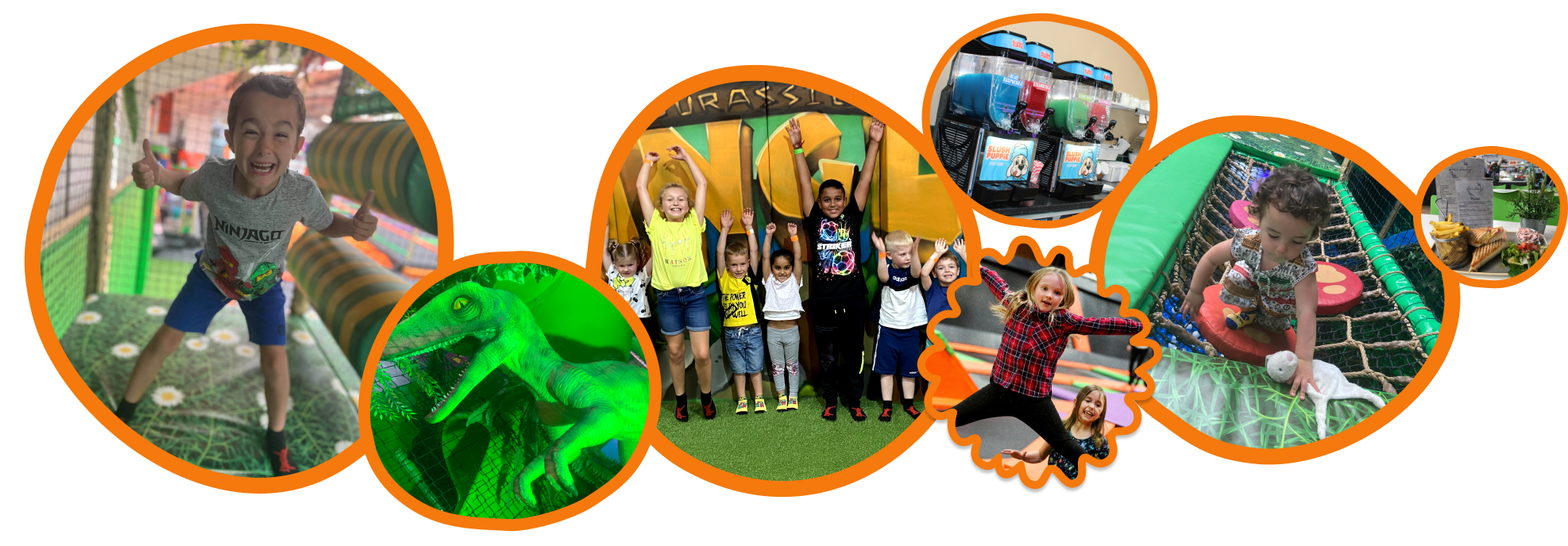 Main Hero Banner, Soft play, kids jumping and sliding